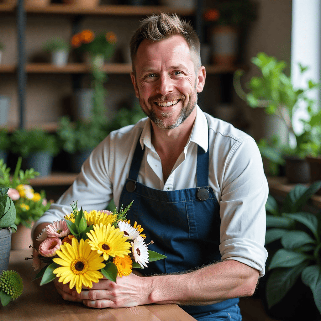 A. Jensen - Florist hos Praxppclixis